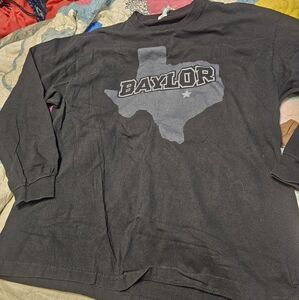 Mens Long Sleve Baylor Bears Tee